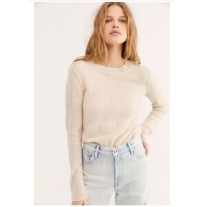Free People Be Mine 100% Cashmere Sweater
